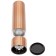 Electric Mill Krona Salz Pfeffer Copper, metal, from batteries, yellow