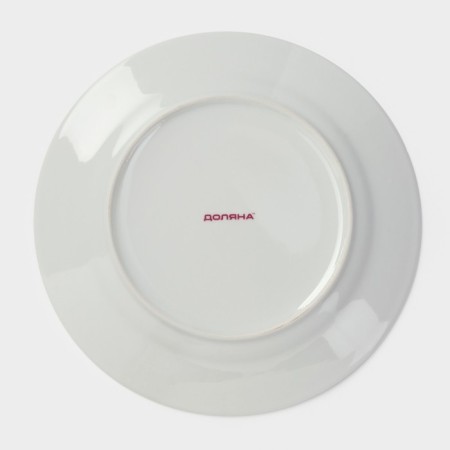 Board ceramic dining share "Cassiopeia", D = 24 cm, black color-3