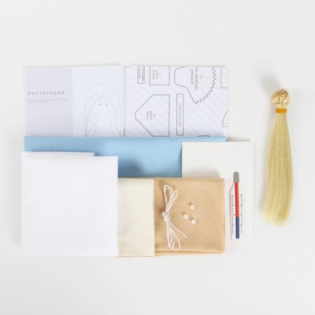 Sewing kit. Interior doll "Dr. Kate", 30 cm-2