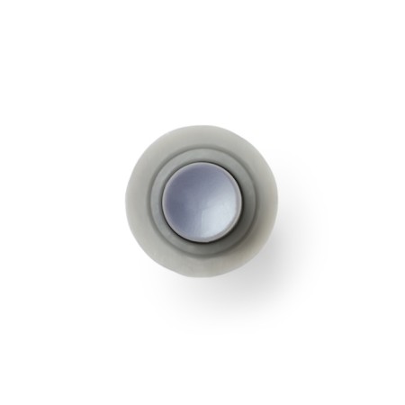 Pusher (shock absorber) furniture, gray color, 61.5x9 mm, 10 pcs-5