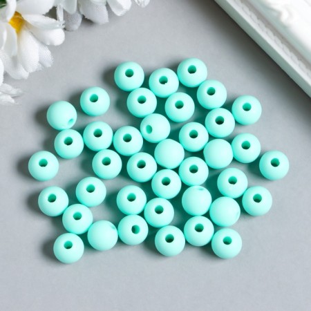 Beads for creativity plastic "Laguna" set 4 colors x 20 g 0.8x0.8x0.8 cm-4