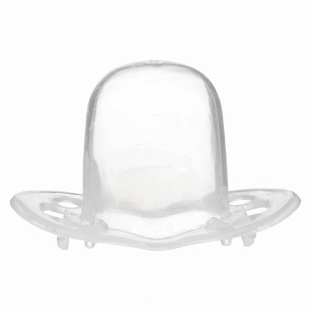 Nipple is an orthodaken dummy "Dino" with a cap, +0 months, blue-6