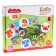 Lotto with wooden chips "Who lives where?" Baby Toys