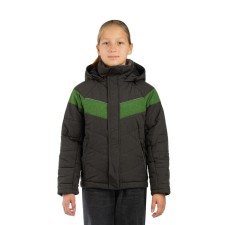 Junior junior junker, gray-green color, raincoat, height 128-134, 7-8 years old