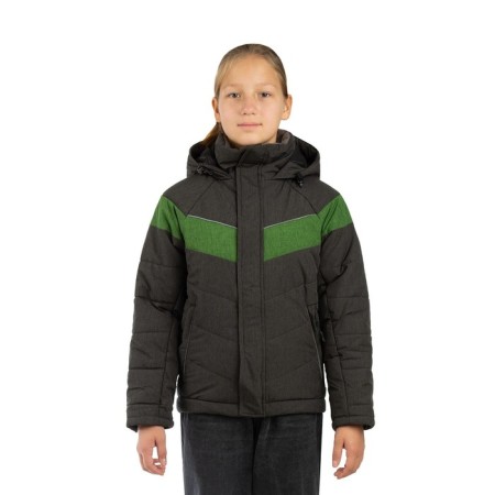 Junior junior junker, gray-green color, raincoat, height 128-134, 7-8 years old