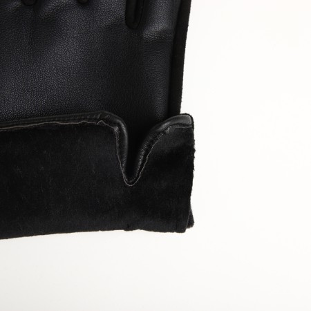 Gloves are female, dimensionless, without insulation, black color-3