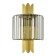 Sconces st. SL1635.301.02. Nari. 2x40 watts, E14, 26x41 cm, brass color