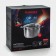 Orion pan, 3.5 l, d = 20 cm, glass cover, heat distribution bottom, induction