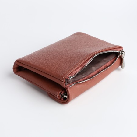 Women's wallet on magnet, pink color-2