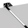 Magnetic busbar for stretch ceiling A473206, 23.5x200x4.6 cm, black