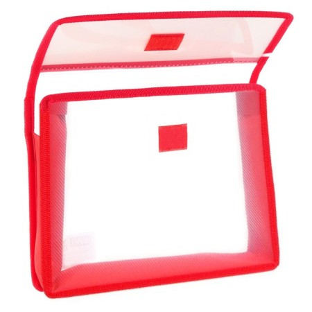 Plastic folder for notebooks A5, Velcro, Avengers-3