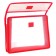 Plastic folder for notebooks A5, Velcro, Avengers
