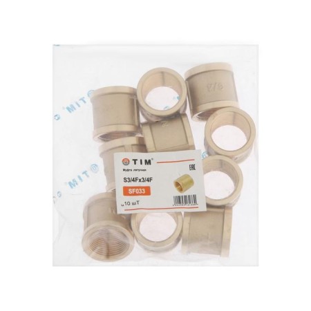 TIM SF033, 3/4 ", inner thread, brass-1