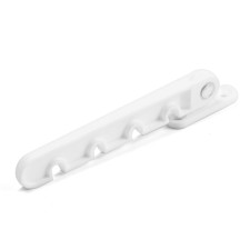 Window comb for PVC, white