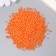 Glass beads 12/0 "Orange" 15 grams