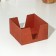 Napotnik wooden shade, 13.5 × 13.5 × 8 cm, mokko color