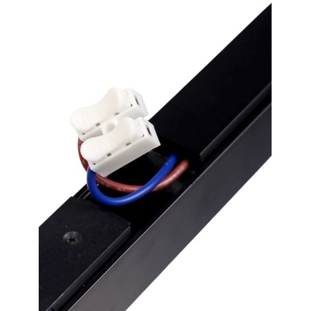 Power supply for the track system, series "Flat", 200 W, 48V, IP20, Black-3