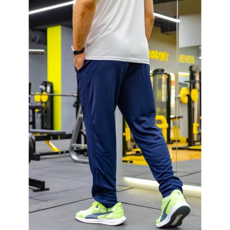 Pants male ise, size 50, dark blue color-1