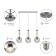 Lamp Yasmin 9109-203 3 x E27 60W