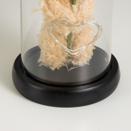 Nightlight "Bear with Flower" LED from batteries 3xlr44 11x11x21 cm-3