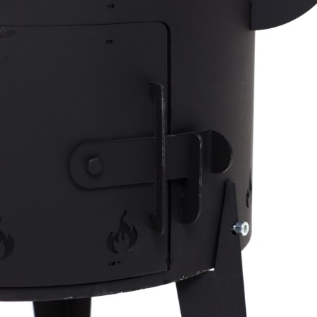 Bulava stove for a cauldron with a door, 8-10 l, d = 34 cm, metal 2 mm-4