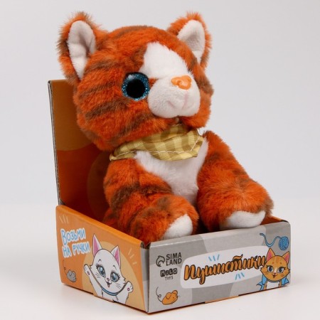 Soft toy "cat" red-1