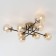 Ceiling chandelier Citilux "Pamela" CL144185, 8x40W, E14, colorful color