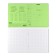 Notebook 12 litas in a cage with a plastic cover on the A5+, Erichkrause "Coverprio Neon", green
