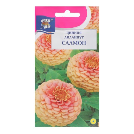 Cinnia flowers "Lilliput Salmon", 0.3 g