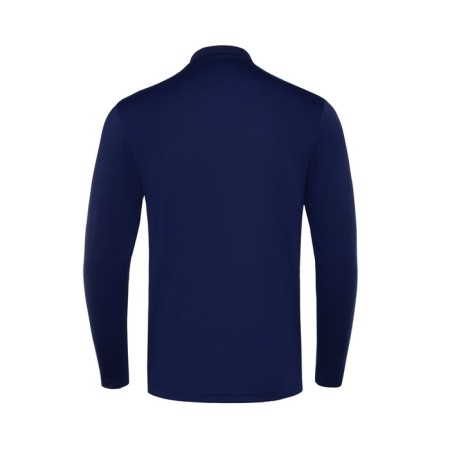 Male Polo with long sleeve, dark blue color, size 46 (m)-7