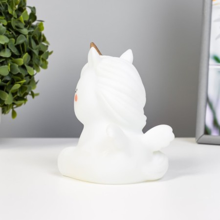 Nightnight "Unicorn" LED from batteries white 9x9x13 cm Risalux-4