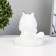 Nightnight "Unicorn" LED from batteries white 9x9x13 cm Risalux