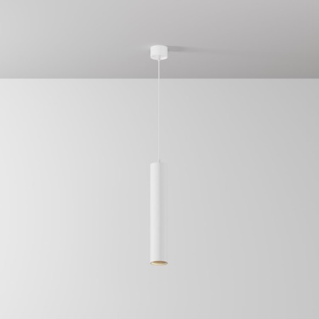 Suspension lamp Technical P072PL-L12W3K-1, LED, 12W, 5.2x5.2x30 cm, 1000lm, white color-1