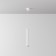 Suspension lamp Technical P072PL-L12W3K-1, LED, 12W, 5.2x5.2x30 cm, 1000lm, white color