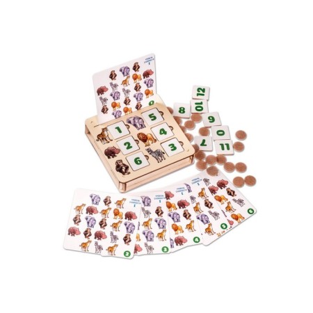 Educational game "Mathematical box. Animals"-4