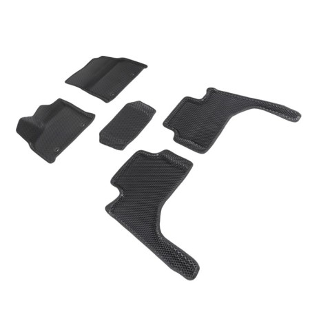 Коврики EVA 3D «Ромб» в салон для Toyota Land Cruiser 300 2021-н.в.