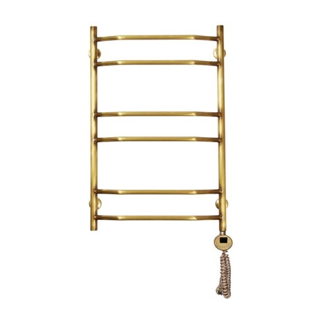 Domoterm electric heated towel rail "Laura" P6, 600x800 mm, right, bronze-1