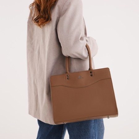 Bag Women's Tout, on lightning, beige color-7