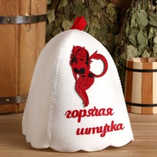 Hot hat hat with applique