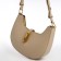 Female bag Textura, small size, beige color