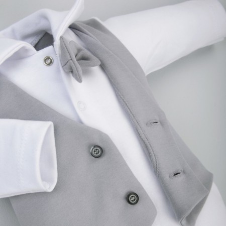 Kinderlitto “Young gentleman” discharge kit, 4 items, height 50-56 cm, color gray color-6