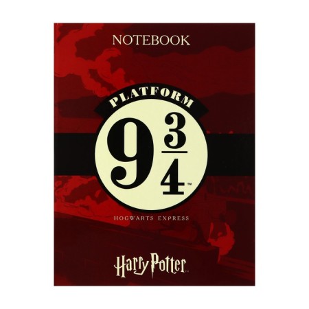 A notebook on 4 rings A5, 120 sheets of the Harry Potter Cage, a hard cover, glossy lamination, block 60g/m2