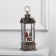 LED figure "Lantern with Santa Claus" 10 × 30 × 10 cm, plastic, AAX3 batteries (not in the kit), USB, glow warm white