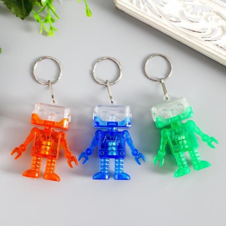 Light light on the Robot ring Mix flashes 6x5.3x2.2 cm-3