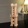The designer wooden "Tower", 213 details, an array of beech