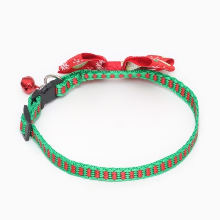Collar "gifts", 30 x 1 cm, kapron, red-2
