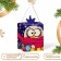 Gift box "Smecbek Penguin", 12 x 12 x 15.5 cm