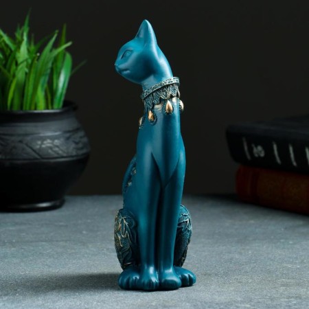 Figure "Cat" blue, 20x8cm-1