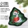 Top bag of attention “Snake”, 8.7 x 8.5 cm, glass expensive