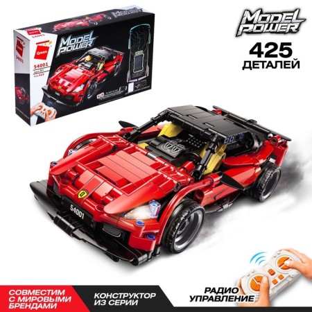Constructor Racing QMAN Model Power on Radio Management, 425 parts, 8+